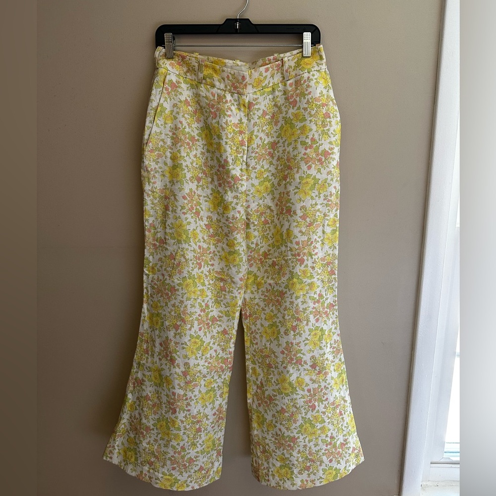 Zimmermann Floral Women's Pants - Yellow and Pink
